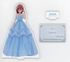 【中古】アクリルスタンド・アクリルパネル 中野三玖 アクリルスタンド 「五等分の花嫁展 Memories」