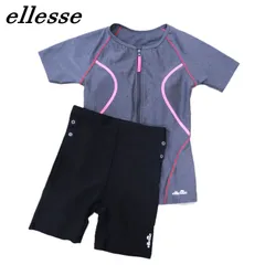 ellesse エレッセ レディース水着 フィットネス水着 セパレート M 上下セット