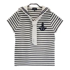 サイズ：0 PEARLY GATES パーリーゲイツ  半袖ポロシャツ セーラー  ホワイト系 [240101529895] ゴルフウェア レディース ストスト