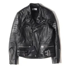 新品 LITHIUM HOMME リチウムオム ジャケット サイズ:44 22AW ラムレザー バイカー ジャケット LAMB LEATHER BIKER JACKET アウター ダブルブレスト ライダース ブルゾン ブラック 黒 日本製【メンズ】のサムネイル