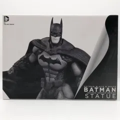 【中古】開封 DCコレクティブルズ バットマン アーカム・ビギンズ ブラック＆ホワイト バットマン：アーカム・オリジンズ スタチュー[17]