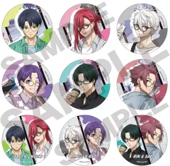 【中古】バッジ・ビンズ 全9種セット 「ブルーロック トレーディング缶バッジ 休日メガネ」