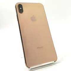 【全額返金保証】【最速発送】Apple iPhone XS Max 256GB ゴールド Softbank 白ロム 動作確認済 86%