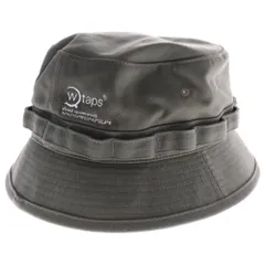 WTAPS ダブルタップス ジャングルハット ブラック バケットハット WTAPS ダブルタップス 21AW JUNGLE 02/HAT/COTTON.TWILL 212HCDT