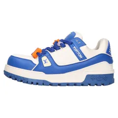 ルイヴィトン LVトレイナーマキシ スニーカー マリーヌ サイズ8 1ABZQ7 Louis Vuitton LV Trainer Maxie Sneaker 