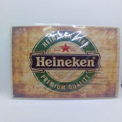 【Heineken】ブリキ看板 プレート