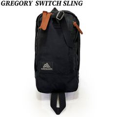 GREGORY バッグ グレゴリー スウィッチ スリング ナイロン ブラック ボディバッグ GREGORY SWITCH SLING カリフォルニア ブランド アメリカ 中古品 ユーズド 匿名配送 日本国内流通の正規品です 黒 ファッション カジュアル