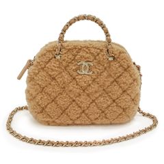 シャネル CHANEL シアリング ボア もこもこ 2way チェーン バッグ 
