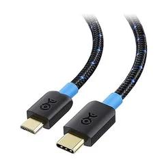 Cable Matters USB Type C Micro B 変換ケーブル 1m USB Type C Microusb 変換ケーブル USB C Micro B 変換ケーブル USB 2.0 Micro B 5ピン 480Mbps A