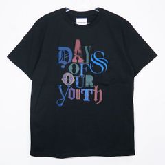 TAKAHIRO MIYASHITA The Soloist. タカヒロ ミヤシタ ザ ソロイスト days of our youth DAYS OF OUR YOUTH S/S TEE sc.0017aAW24 Tシャツ ブラック カットソー サイズ52