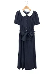 エムズグレイシー オーバーオール サロペット オールインワン 36 S 紺 白 エムズグレイシー オーバーオール サロペット オールインワン 36