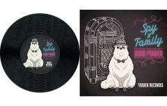 [중고] 코스터 본드 포저 [SPY×FAMILY×TOWER RECORDS CAFE 트레이딩 레코드 코스터]