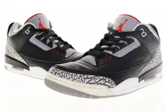 ナイキ NIKE AIR JORDAN 3 RETRO OG BLACK CEMENT 27.5cm 854262-001 エア ジョーダン レトロ ブラック セメント 【ブランド古着ベクトル】【中古】▲■ 240817