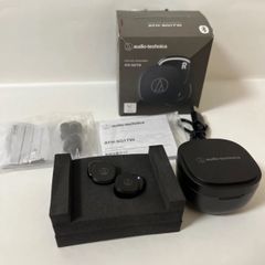 ◾️ジャンク品◾️ audio−technica ATH-SQ1TW BK オーディオテクニカ ワイヤレスイヤホン