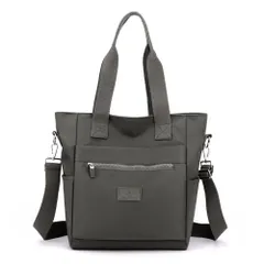 ☆ ダークグレー ☆ トートバッグ 2way 大容量 トートバッグ 2way 大容量 トートバック ショルダーバック ショルダーバッグ 旅行バッグ 旅行バック カジュアルバッグ 大きめ 柔らかい やわらかい シンプル ポケット カジュアル レディース メンズ