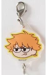 【中古】キーホルダー 日向翔陽 「ハイキュー!! ジロリ トレーディングつながるアクリルチャーム -烏野ver.-」