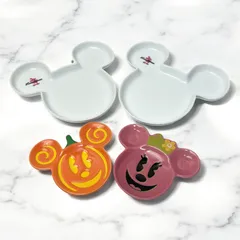 ◼︎未使用保管品◼︎Disney ディズニー　ミッキーマウス型　お皿4枚セット