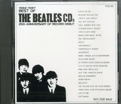 CD1枚 / ビートルズ / Best Of The Beatles CDs 1962 - 1987 / 25th Anniversary of Record Debut (PCD-29) / D00167844