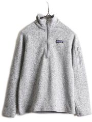 お得なクーポン配布中!】 16年製 パタゴニア ベターセーター 1/4 ジップネック レディース M / Patagonia アウトドア フリース  ニット ジャケット プルオーバー 杢灰 - メルカリ