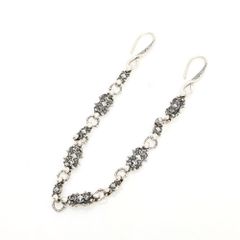 【中古】サラフィンチリー Sara Finchley ウォレットチェーン シルバー【メンズ】