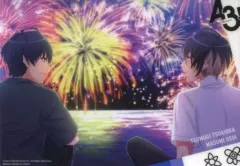 【中古】ポスター 月岡紬＆碓氷真澄 「ジャンボカードダス A3!(エースリー) クリアビジュアルポスター」