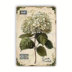 ブリキ看板 アジサイ あじさい 花 観葉植物 ドライフラワー ガーデニング 看板 20×30㎝ ガレージ インテリア 雑貨 世田谷ベース