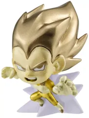 【中古】食玩 トレーディングフィギュア 9.ベジータ(ミニ)ゴールドver. 「ドラゴンボール超戦士フィギュア8」