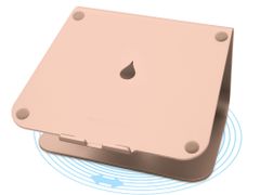 【人気商品】Rain Design mStand360 回転板付きのラップトップスタンド（ゴールド）