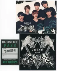 【中古】シール・ステッカー 7 MEN 侍 ステッカーセット(3枚セット) 「7 MEN 侍 LIVE ～侍 魂～」