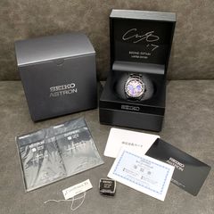 ▼【稼働品/Sランク】SEIKO/セイコー アストロン ネクター 大谷翔平 2023限定モデル SBXC143 5X53-0CG0 216/300 ソーラー電波 ブラック文字盤 チタン メンズ 腕時計 付属品あり S49935445730