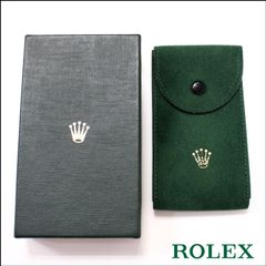 ROLEX純正 時計ケース BOX 携帯用 保管 保存 収納 袋 ポーチ 空箱 vintage 非売品 ノベルティ ロレックス