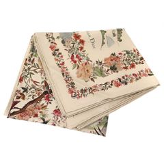 Christian Dior クリスチャンディオール 90 スクエアスカーフ  ベージュ系 90cm×90cm