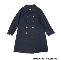●MACKINTOSH PHILOSOPHY● ステン・ノーカラー2WAYコート