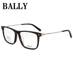 BALLY バリー BY5057D 052 56 メガネ 眼鏡 アイウェア アジアンフィット フレーム 鼻あて メンズ ハバナ ゴールドのサムネイル