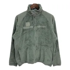 米軍実物 U.S.ARMY ECWCS GEN3 level3 フリースジャケット ミリタリー オリーブ（メンズ XL ）中古 古着 T3414