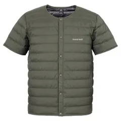 モンベル  mint-bell スペリオダウン ラウンドネックT Men's 1101668 DGN (ダークグリーン)