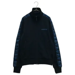 adidas (アディダス) 00’S トレフォイル ラインテープ トラックジャケット ネイビー/ブルー 983265のサムネイル