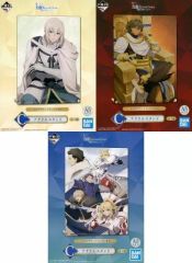 [중고] 아크릴 스탠드 아크릴 패널 전 3 종 세트 아크릴 스탠드 [이치 반 쿠지 극장판 Fate/Grand Order -신성 원탁 영역 카멜롯-] C상