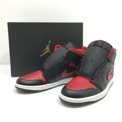 2025年最新】nike air jordan 1 mid bredの人気アイテム - メルカリ