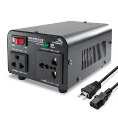 Eestians 変圧器 1000W 2023新タイプおしゃれ 昇圧専用変圧器 アップトランス 海外電気製品を日本使用 電源トランス 100 Eestians 変圧器 1000W 2023新タイプおしゃれ 昇圧専用変圧器 アップ