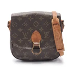 ルイ・ヴィトン LOUIS VUITTON ショルダーバッグ サンクルーPM  M51244 PVCコーティングキャンバス レザー ミニ・サンクルー レディース Used C