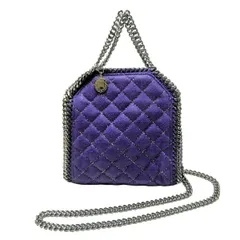 ステラ マッカートニー　ファラベラ　タイニートート　３９１６９８　パープル