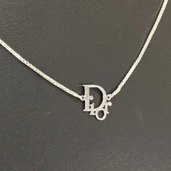Dior ネックレス ロゴ ペンダント D20909 シルバー 9454 Dior ディオール ネックレス ロゴ ペンダント D20909 シルバー