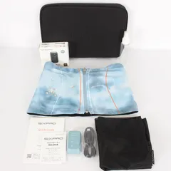 【美品】MTG SIXPAD Powersuit Core Belt SE-BS-12B-M ブルー ホームジム対応モデル Mサイズ シックスパッド パワースーツ コアベルト 本体