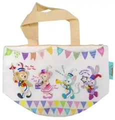 【中古】バッグ(キャラクター) 集合 スーベニアランチケース 「Duffy and Friends-ダッフィー＆フレンズ- ダッフィーのHAPPY MARCHING FUN」 東京ディズニーシー限定