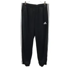 adidas アディダス トラックパンツ 2XL ブラック ジャージ ビッグサイズ メンズ 古着