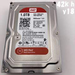 Western Digital Red 1TB 3.5" HDD SATA | 42k h / 18y |宅急便コンパクト|WD10EFRX-68FYTN0 / wd red【1030】