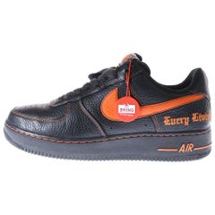 NIKE (ナイキ) ×VLONE AIR FORCE 1 LOW ヴィーロン エアフォース ローカットスニーカー ブラック/オレンジ US9/27cm AA5360-001