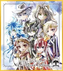 【中古】食玩 雑貨 16.寮長集合 「『ディズニー ツイステッドワンダーランド』 色紙ART2」