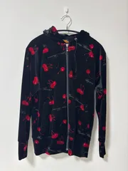 Hysteric Glamour チェリー柄 長袖トップス y2k ベロア水色